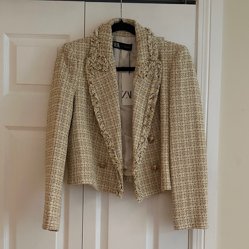 Zara Tweed Jacket - NEVER WORN